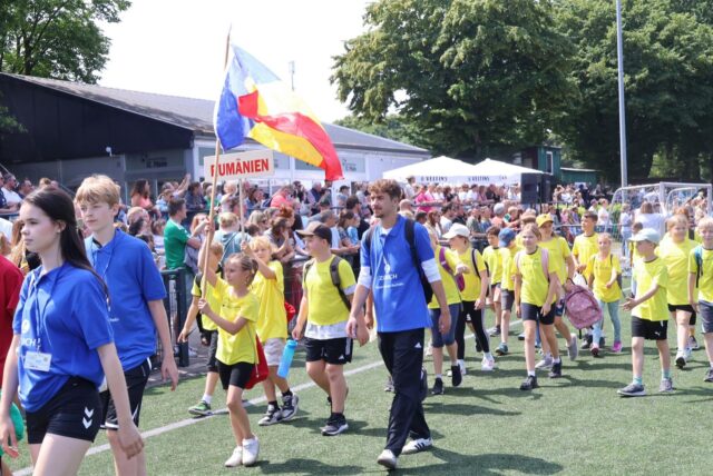 Mehr als 1.000 Kinder machen in diesem Jahr wieder bei der Sportplatzolympiade auf der Hardt mit.