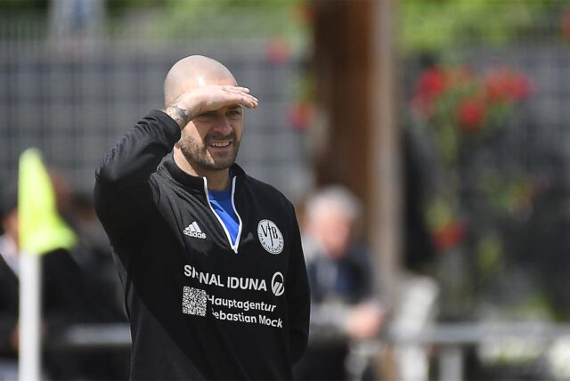 Habinghorsts Trainer Patrick Stich war mit dem Test-Auftritt seiner Mannschaft nicht zufrieden.