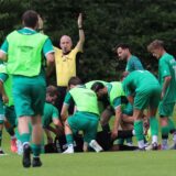 Spieler am Boden