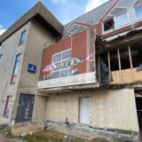 Kaufhaus-Ruine am Marktplatz in Lütgendortmund; Insolvenzverwalter Martin Lambrecht aus Düsseldorf