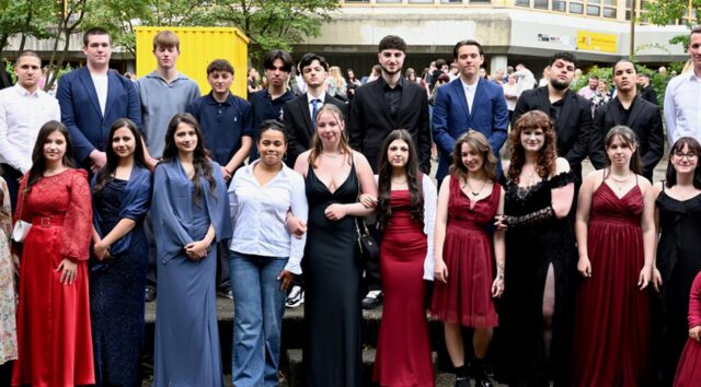 Die Abschlussklasse 10A der Willy-Brandt-Gesamtschule.