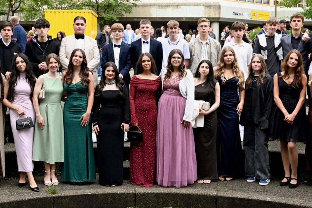 Die Abschlussklasse 10C der Willy-Brandt-Gesamtschule: