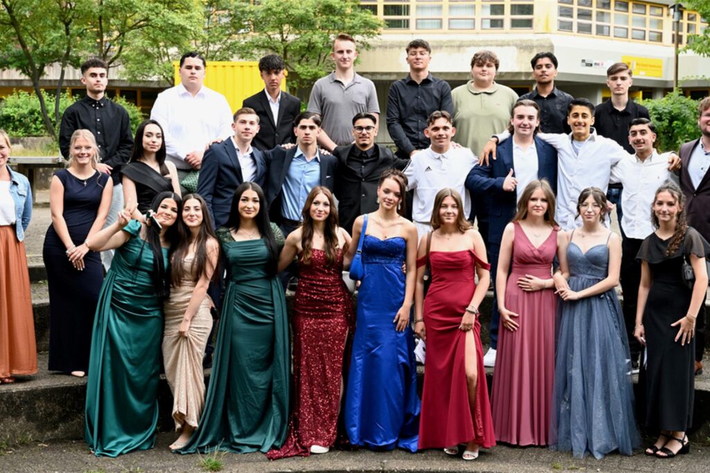 Die Abschlussklasse 10D der Willy-Brandt-Gesamtschule.