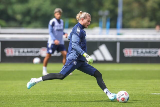 Loris Karius beim Schalke-Training
