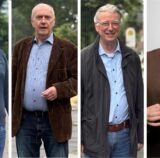 Montage von Porträts der vier Personen