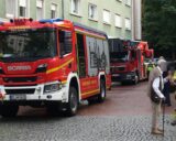 Ansicht eines Feuerwehrautos in Waltrop.