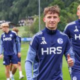 10.07.2025, Fussball, Saison 2025/2026, 2. Bundesliga, Vorbereitung, Sommertrainingslager des FC Schalke 04 in Neustift im Stubaital, Vitalie Becker (FC Schalke 04)



Foto: Tim Rehbein/RHR-FOTO