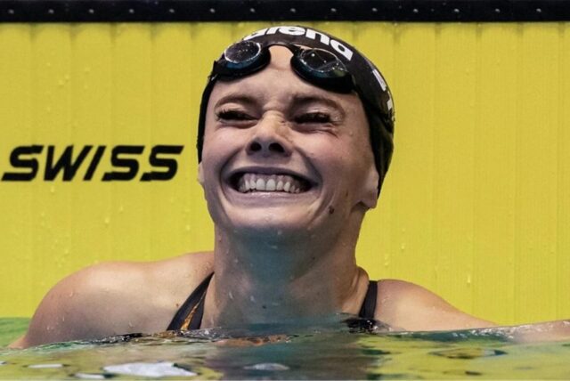 Schwimmerin Jessica Steiger aus Gladbeck 2019 bei den Deutschen Meisterschaften in Berlin
