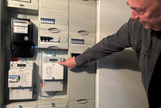 Im Dezember hat Klaus-Peter Hofmann aus Recklinghausen-Röllinghausen einen neuen Zähler von Westnetz eingebaut bekommen.