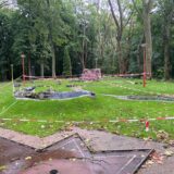 So sah die Minigolf-Anlage zuvor aus. Seitdem hat sich etwas getan im Goldschmieding-Park. Aber was: Umbau oder Verschönerungsmaßnahmen?