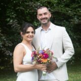 Fabienne (geborene Schröder) und Max Poppelreuter haben sich auf dem Hof Schulte-Rauxel das Ja-Wort gegeben. Fabienne (geborene Schröder) und Max Poppelreuter haben sich auf dem Hof Schulte-Rauxel das Ja-Wort gegeben.