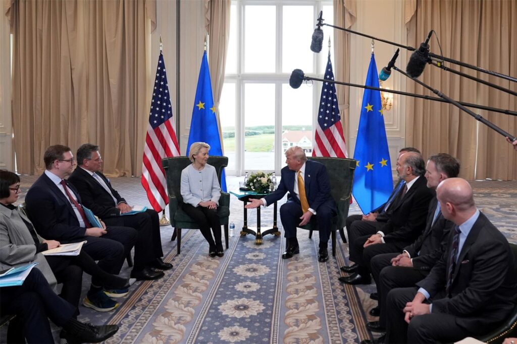 Die EU und USA hatten monatelang verhandelt. Die EU und USA hatten monatelang verhandelt.